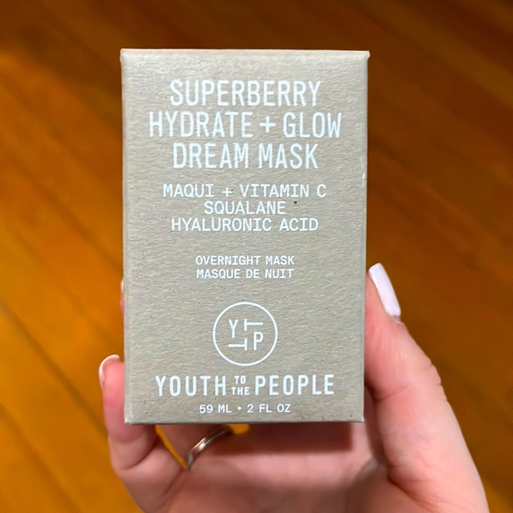 Superberry Hydrate + Glow Dream Mask ✨🌱